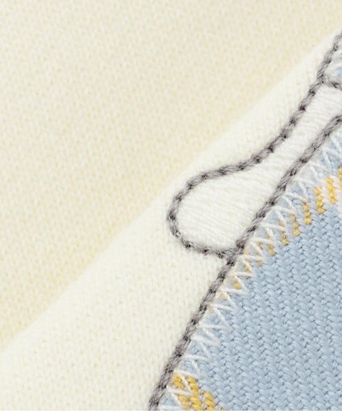 KP / ケーピー スウェット | mimiちゃんアップリケ 肩フリル裏毛トレーナー | 詳細5