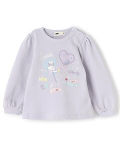 KP / ケーピー スウェット | キャンディ刺しゅう トレーナー 【吸湿発熱】