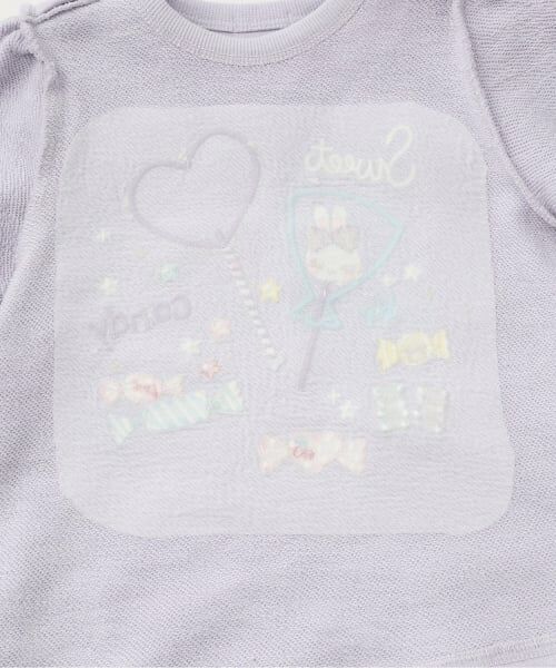 KP / ケーピー スウェット | キャンディ刺しゅう トレーナー 【吸湿発熱】 | 詳細5