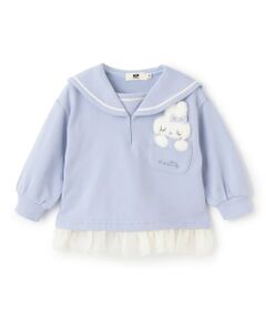 KP / ケーピー スウェット | セーラーカラー トレーナー 【吸湿発熱】