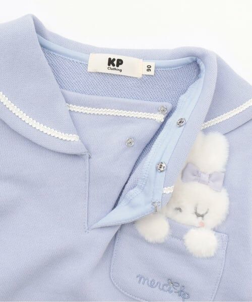KP / ケーピー スウェット | セーラーカラー トレーナー 【吸湿発熱】 | 詳細3