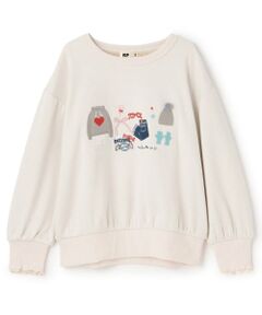 KP / ケーピー スウェット | スムース裏シャギー トレーナー