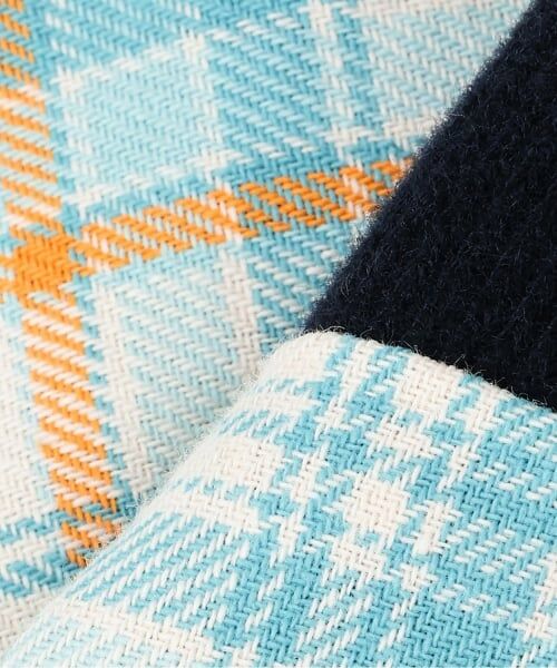 KP / ケーピー その他トップス | 先染チェック×起毛テレコ レイヤード風チュニック | 詳細7