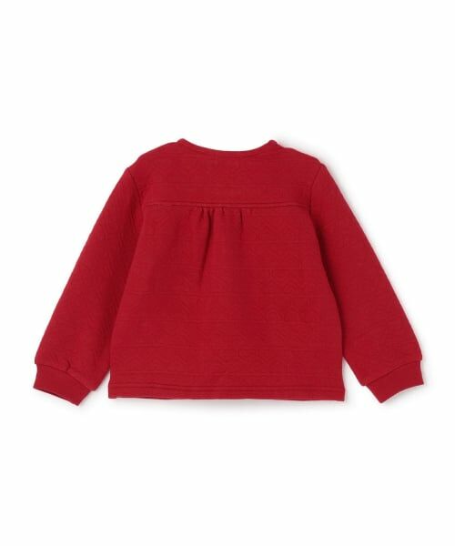 KP / ケーピー カーディガン・ボレロ | ハートラメジャカード ジップアップカーデ | 詳細1