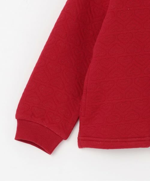 KP / ケーピー カーディガン・ボレロ | ハートラメジャカード ジップアップカーデ | 詳細6