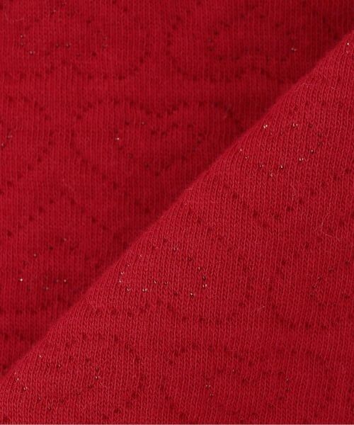 KP / ケーピー カーディガン・ボレロ | ハートラメジャカード ジップアップカーデ | 詳細7