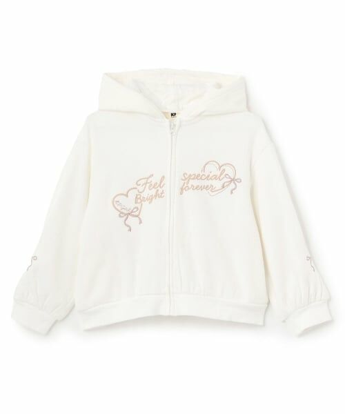 KP / ケーピー パーカー | 裏シャギー パーカ（オフ ホワイト）