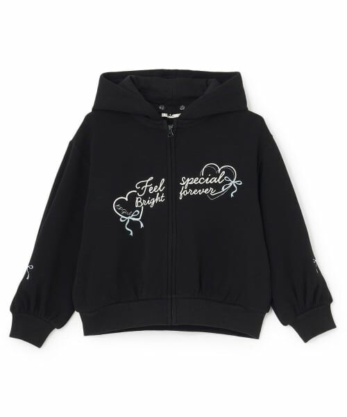 KP / ケーピー パーカー | 裏シャギー パーカ（黒）