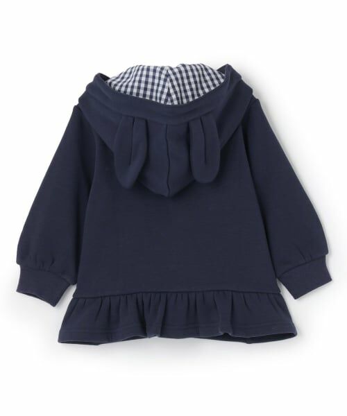 KP / ケーピー パーカー | うさ耳 スムース裏シャギー パーカ | 詳細1