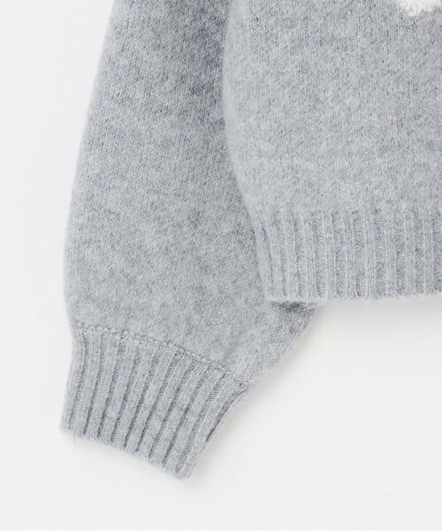 KP / ケーピー ニット・セーター | 【trois lapins】 LAPIN ジャカードセーター | 詳細4