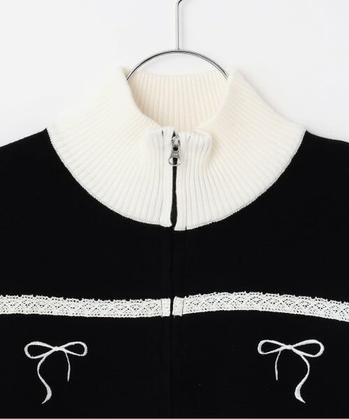 KP / ケーピー カーディガン・ボレロ | 【trois lapins】 Wジップニットカーデ | 詳細2