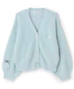 KP / ケーピー カーディガン・ボレロ | 【trois lapins】 シャギーニットVカーデ