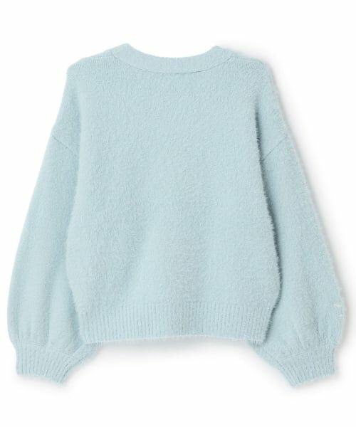 KP / ケーピー カーディガン・ボレロ | 【trois lapins】 シャギーニットVカーデ | 詳細1