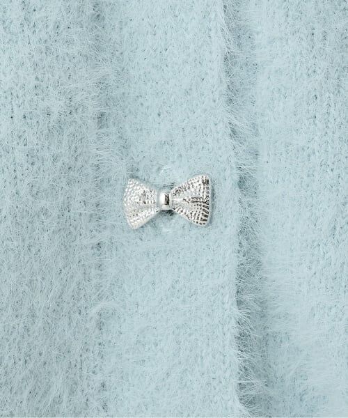 KP / ケーピー カーディガン・ボレロ | 【trois lapins】 シャギーニットVカーデ | 詳細4