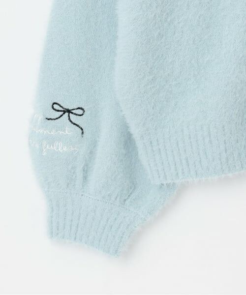 KP / ケーピー カーディガン・ボレロ | 【trois lapins】 シャギーニットVカーデ | 詳細6