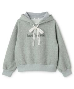 trois lapins ハートキルトジャカード プルパーカ