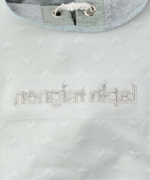 KP / ケーピー パーカー | trois lapins ハートキルトジャカード プルパーカ | 詳細4