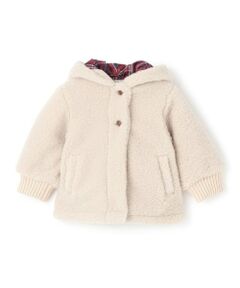 KP / ケーピー ブルゾン | くま耳付き ボアジャケット