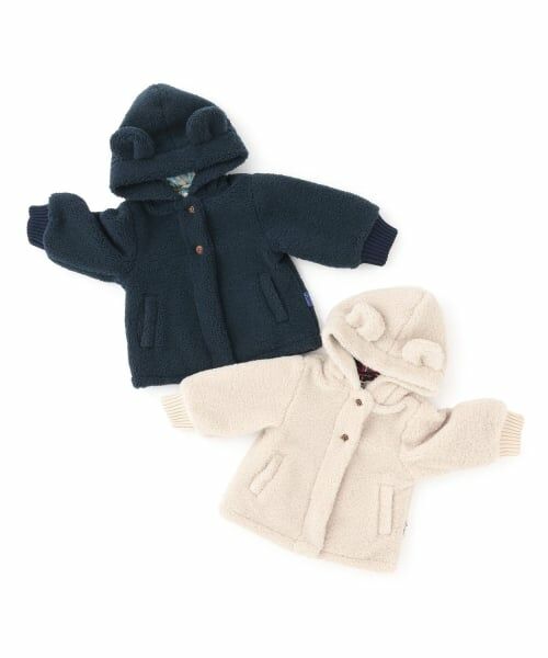 KP / ケーピー ブルゾン | くま耳付き ボアジャケット | 詳細9