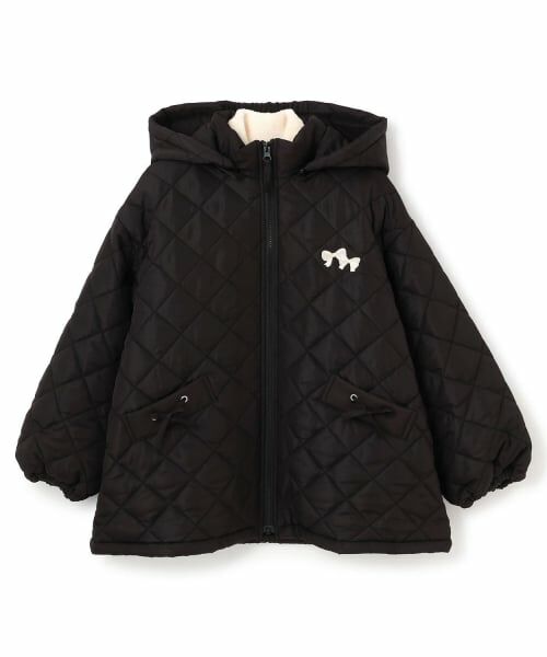 KP / ケーピー ブルゾン | 【5WAY】フリースライナー付き中綿ジャケット（黒）