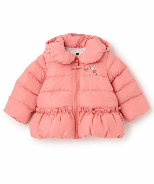 KP / ケーピー その他アウター | Sorona中綿 タフタコート（ピンク）