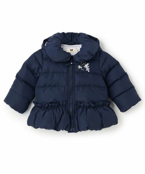 KP / ケーピー その他アウター | Sorona中綿 タフタコート（紺）