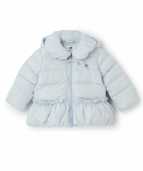 KP / ケーピー その他アウター | Sorona中綿 タフタコート（サックス）