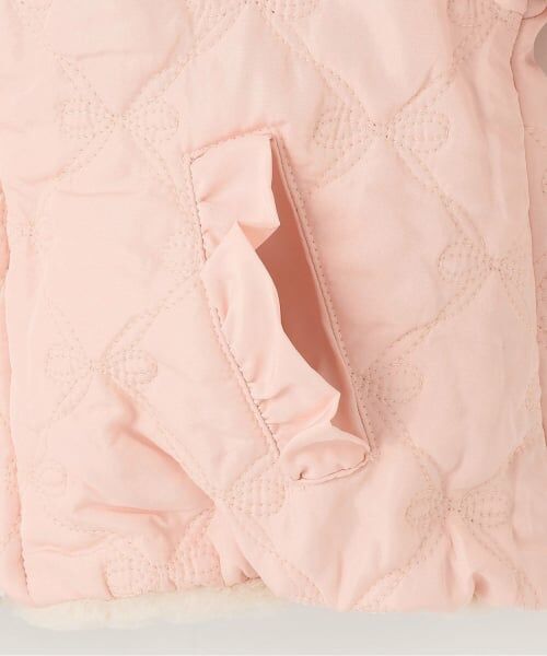 KP / ケーピー ブルゾン | フェイクファー×リボンキルト リバーシブルジャケット | 詳細10