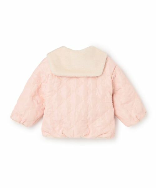 KP / ケーピー ブルゾン | フェイクファー×リボンキルト リバーシブルジャケット | 詳細4