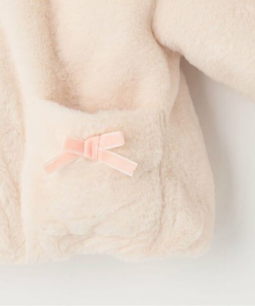 KP / ケーピー ブルゾン | フェイクファー×リボンキルト リバーシブルジャケット | 詳細6