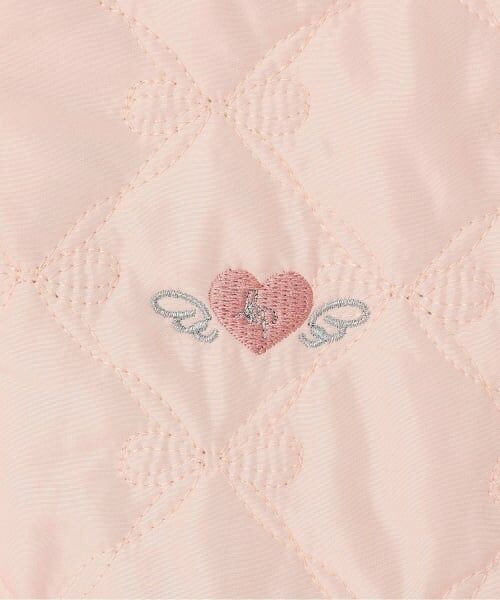 KP / ケーピー ブルゾン | フェイクファー×リボンキルト リバーシブルジャケット | 詳細9