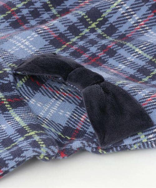 KP / ケーピー ミニ丈・ひざ丈ワンピース | Wジャカードチェック ジャンパースカート | 詳細4