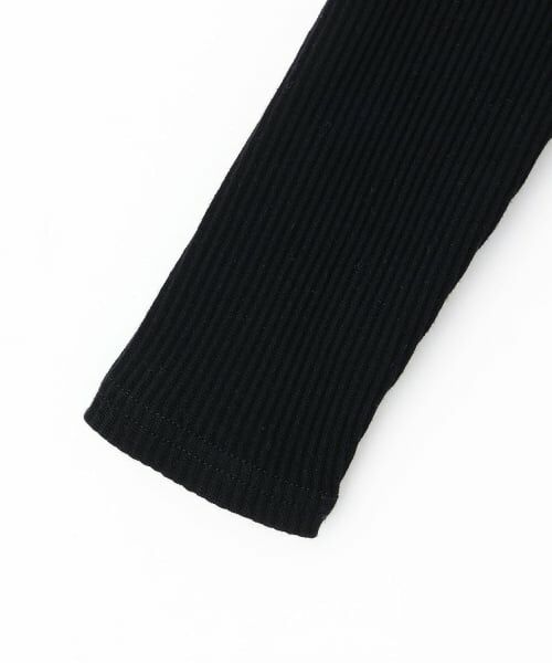 KP / ケーピー ミニ丈・ひざ丈ワンピース | リボンチェックラメジャカード×テレコ ワンピース | 詳細4