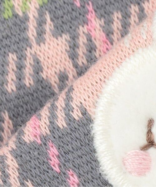 KP / ケーピー その他トップス | Wジャカードチェック ベビーセット 【ティペット付き】 | 詳細11