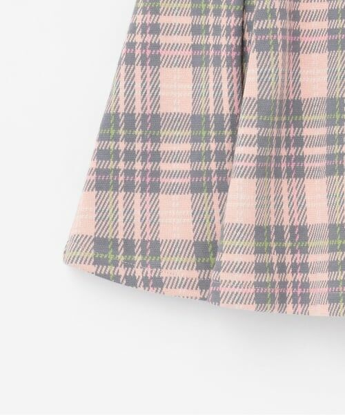 KP / ケーピー その他トップス | Wジャカードチェック ベビーセット 【ティペット付き】 | 詳細5