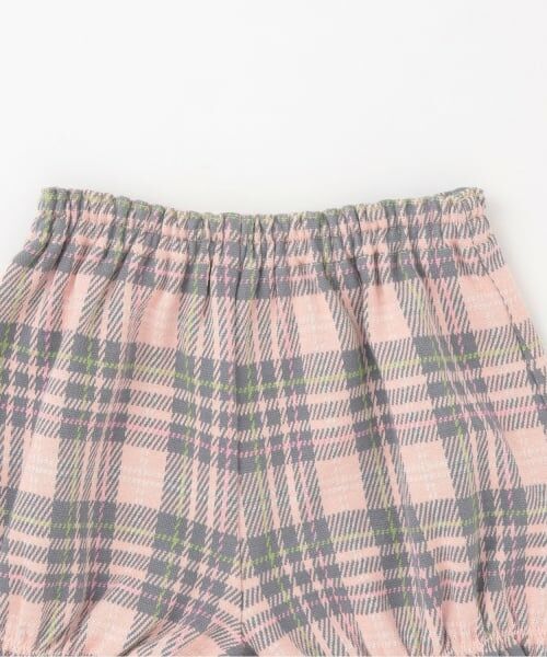 KP / ケーピー その他トップス | Wジャカードチェック ベビーセット 【ティペット付き】 | 詳細6