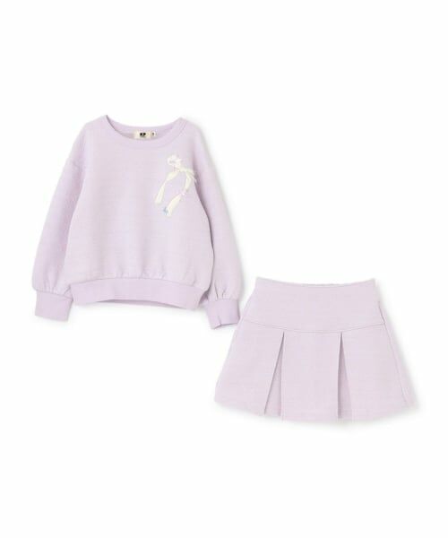 KP / ケーピー スウェット | ハートラメジャカード セットアップ | 詳細2