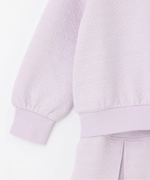 KP / ケーピー スウェット | ハートラメジャカード セットアップ | 詳細5