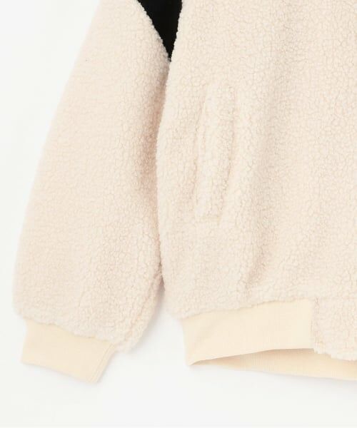 KP / ケーピー ブルゾン | 【trois lapins】 ボア 裏キルトジャケット | 詳細4