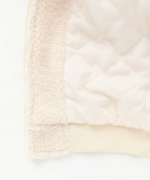 KP / ケーピー ブルゾン | 【trois lapins】 ボア 裏キルトジャケット | 詳細6