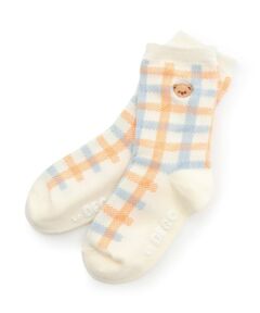 チェックソックス (くま)