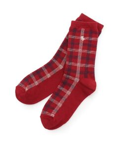 KP / ケーピー ソックス | チェックソックス (ロゴ)