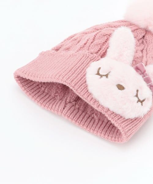 KP / ケーピー ニットキャップ | mimiちゃん ニットフード | 詳細2