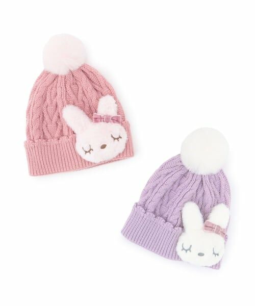 KP / ケーピー ニットキャップ | mimiちゃん ニットフード | 詳細3