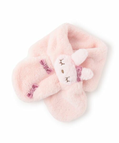 KP / ケーピー マフラー・ショール・スヌード・ストール | mimiちゃん マフラー（ピンク）