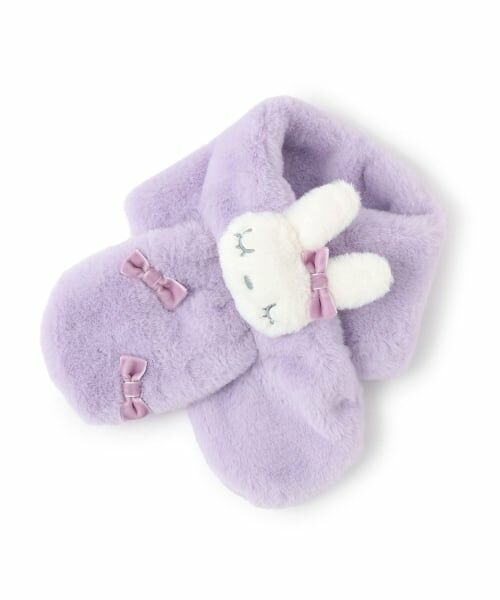 KP / ケーピー マフラー・ショール・スヌード・ストール | mimiちゃん マフラー（ラベンダー）