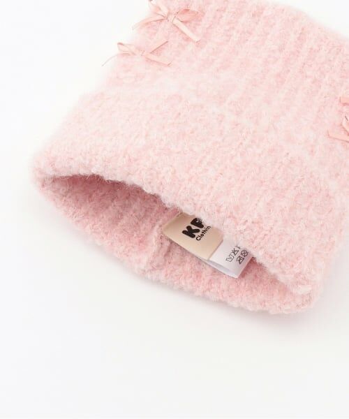 KP / ケーピー ニットキャップ | ループヤーン ニットフード | 詳細2