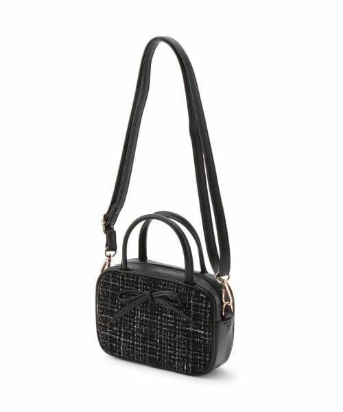 KP / ケーピー ショルダーバッグ | 合皮ショルダーバッグ（黒）