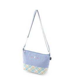 KP / ケーピー ショルダーバッグ | 先染チェック×ダンガリー ショルダーバッグ