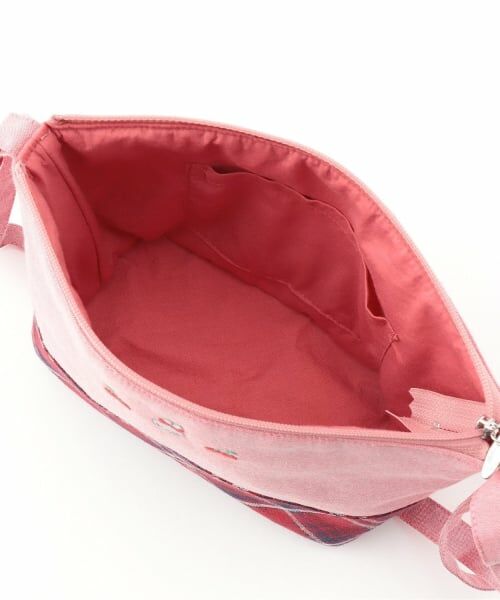 KP / ケーピー ショルダーバッグ | 先染チェック×ダンガリー ショルダーバッグ | 詳細5